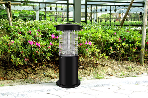 城市創(chuàng  )衛戶(hù)外交流電滅蚊燈效果