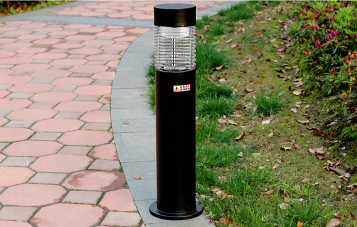 尚科滅蚊燈在社區健身步道使用圖片