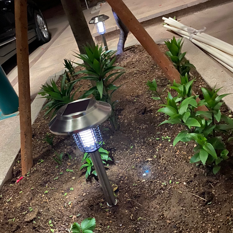 山東威海新農村戶(hù)外滅蚊燈效果實(shí)拍圖片